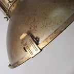 Coshae Vintage Industrial Glass Pendant Light