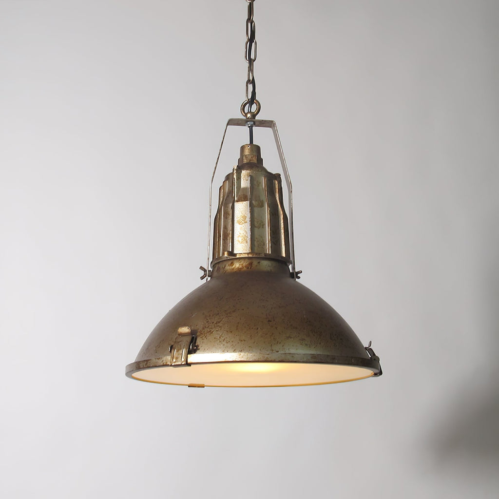 Coshae Vintage Industrial Glass Pendant Light