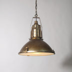 Coshae Vintage Industrial Glass Pendant Light