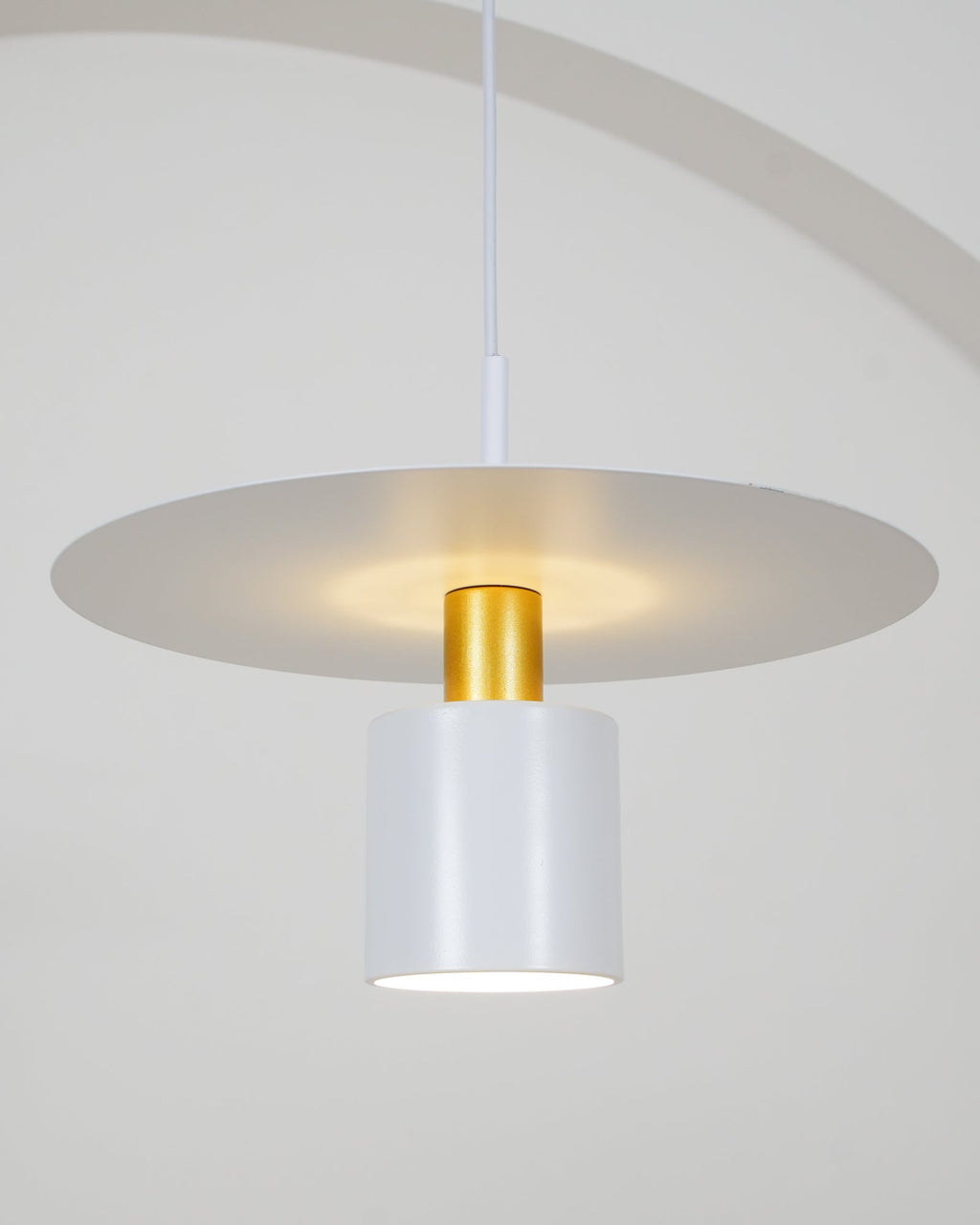 Solara Pendant Lamp Cylinder Disc Industrial