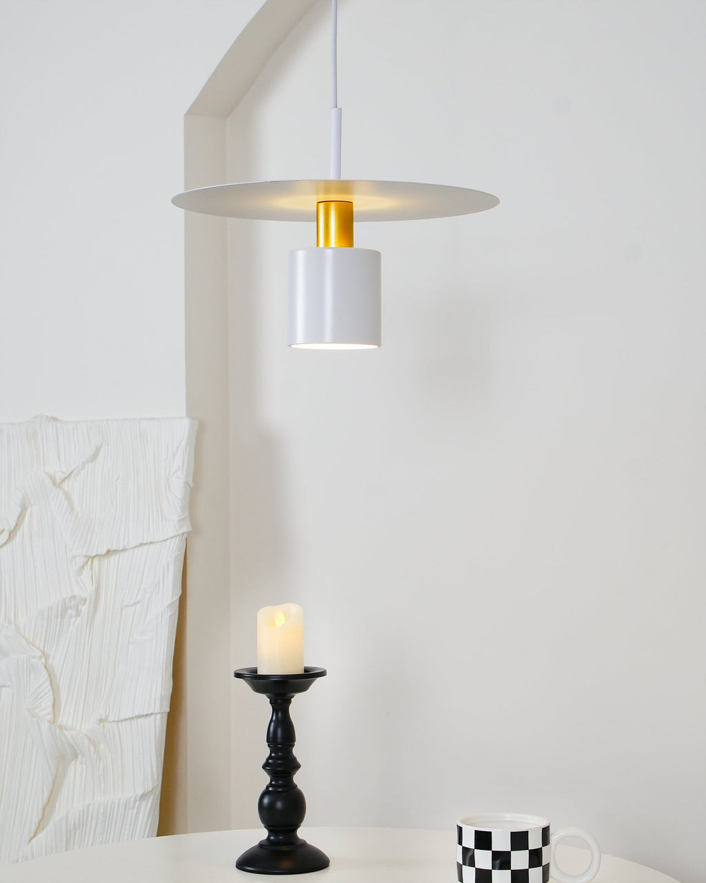 Solara Pendant Lamp Cylinder Disc Industrial