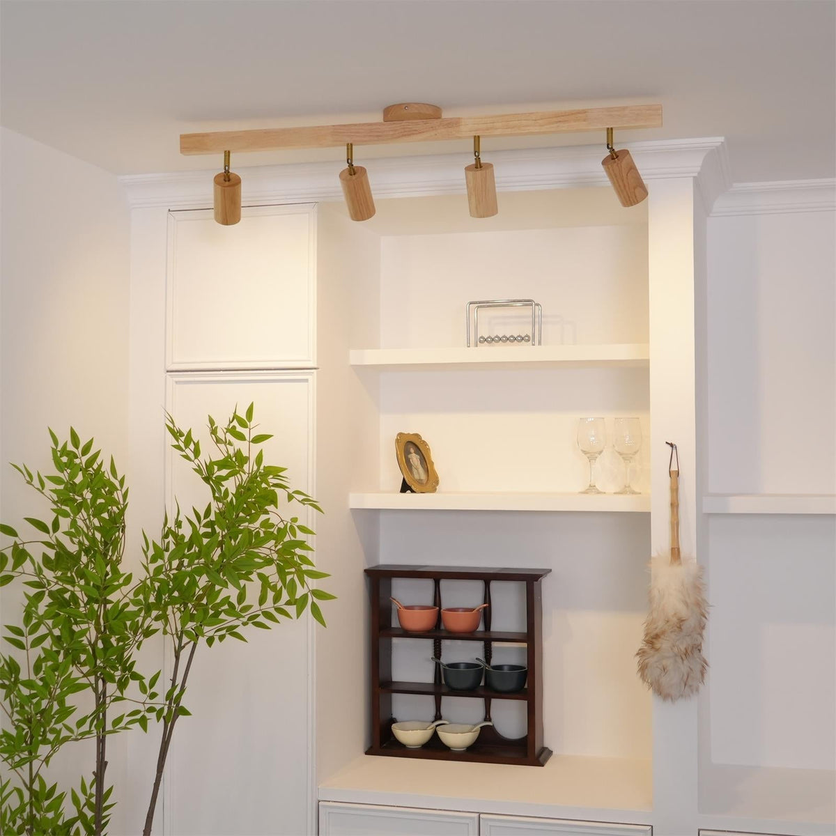Aim Classical Wood Track Lighting Spotlight - image 13