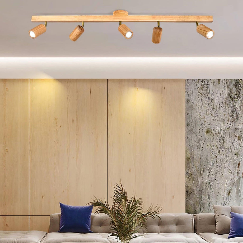 Aim Classical Wood Track Lighting Spotlight - image 15