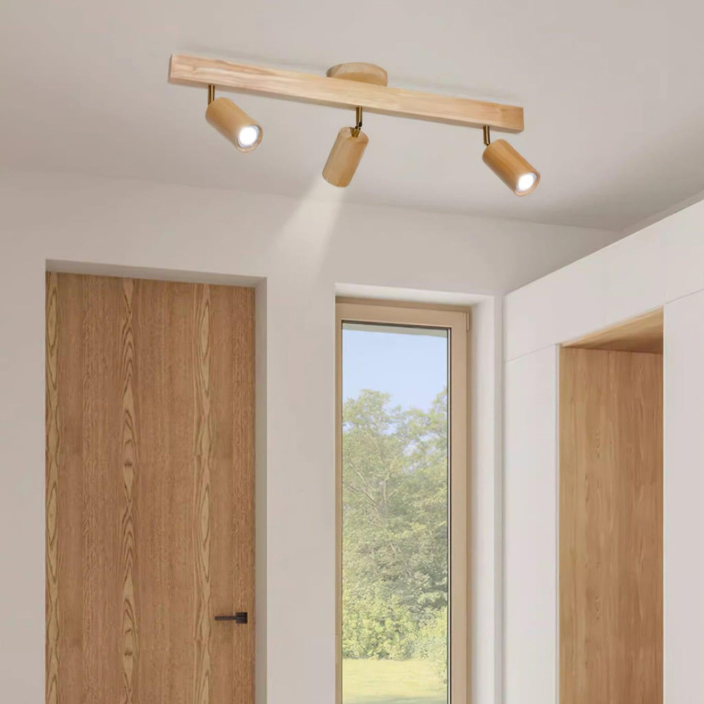 Aim Classical Wood Track Lighting Spotlight - image 7