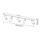 Aim Classical Wood Track Lighting Spotlight - image 10