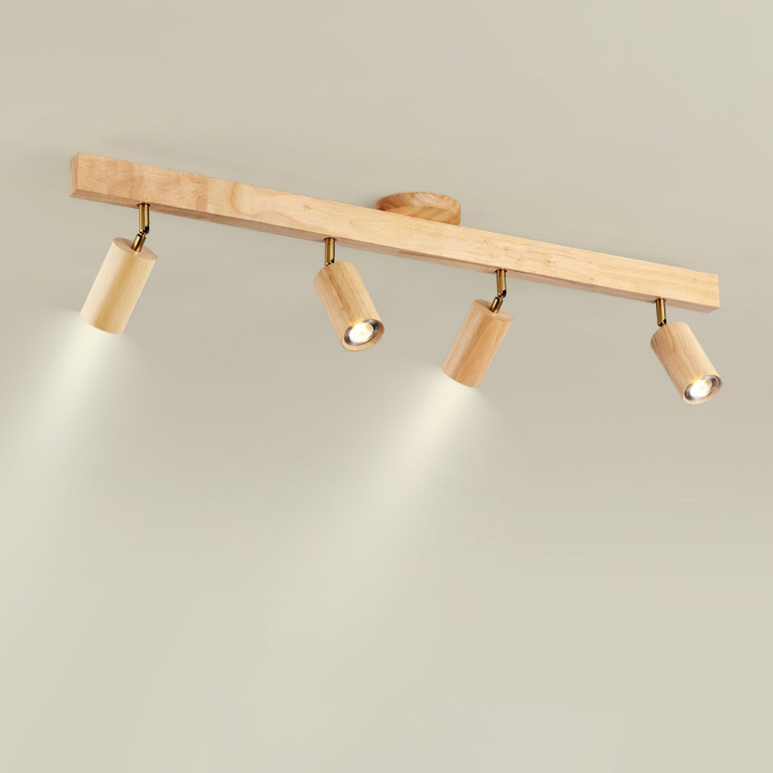 Aim Classical Wood Track Lighting Spotlight - image 9
