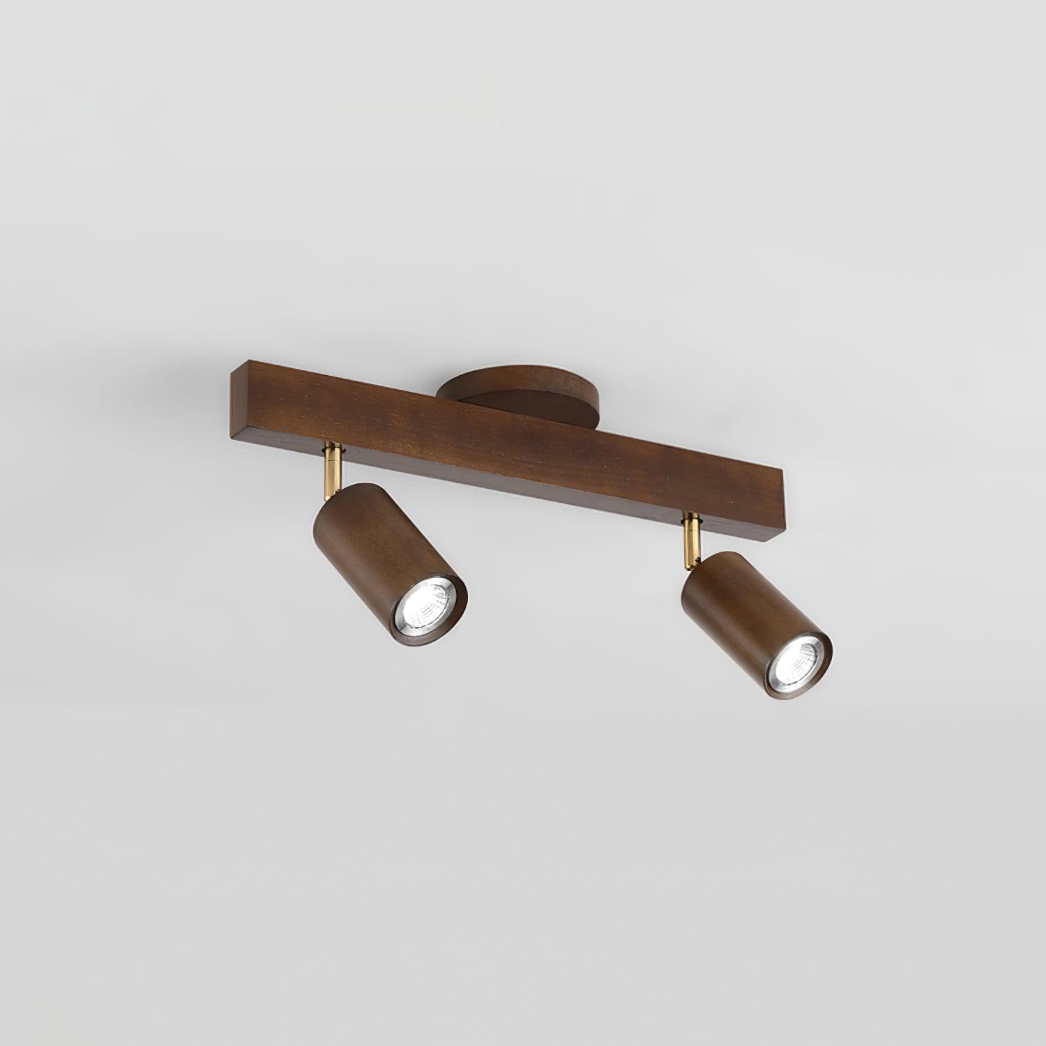 Aim Classical Wood Track Lighting Spotlight - Letslighting