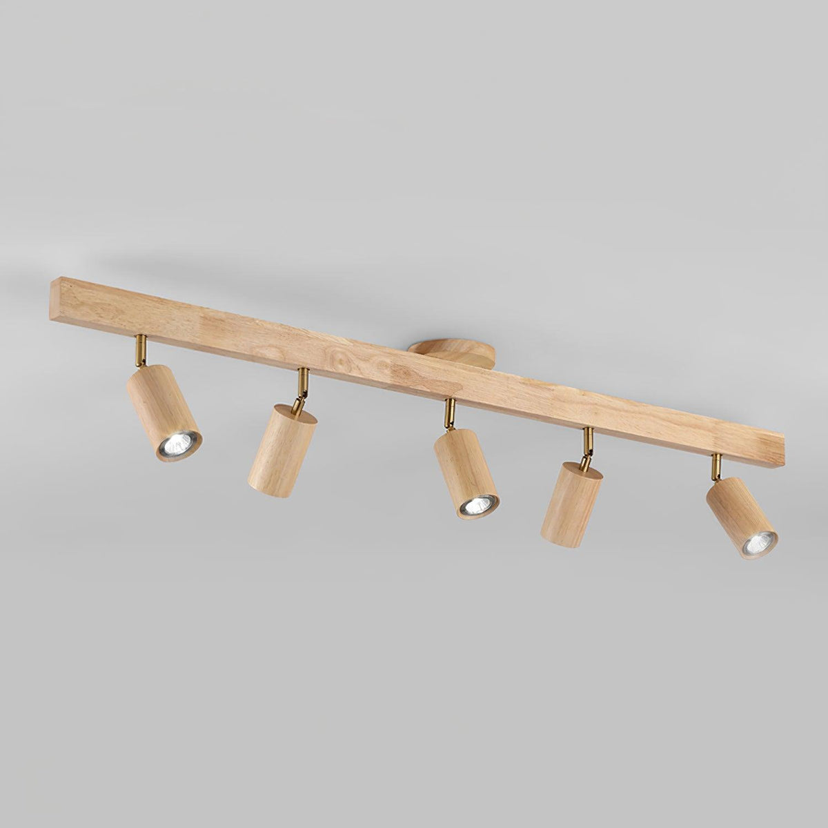 Aim Classical Wood Track Lighting Spotlight - Letslighting