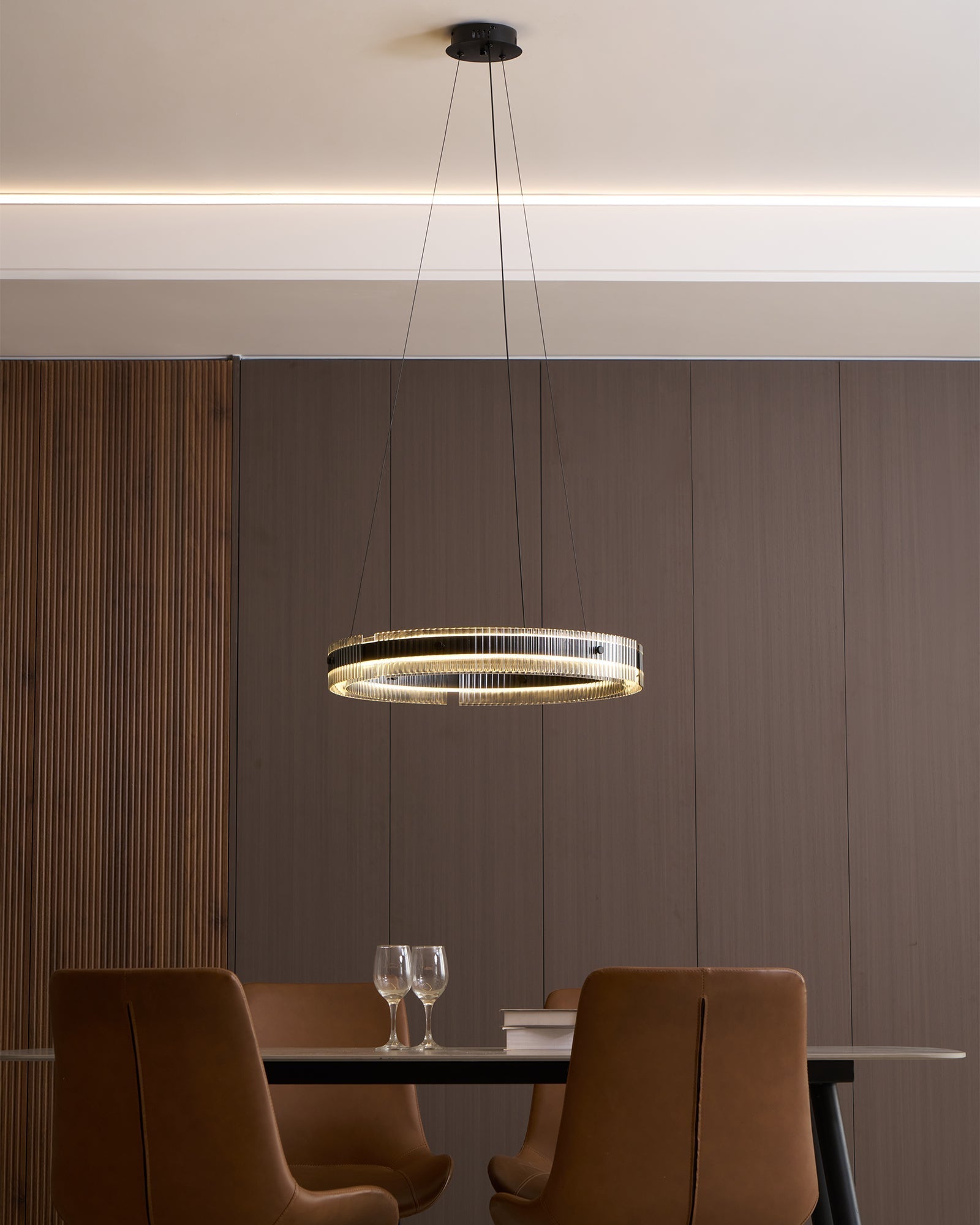 Lustra Chandelier Ring Minimalist LED