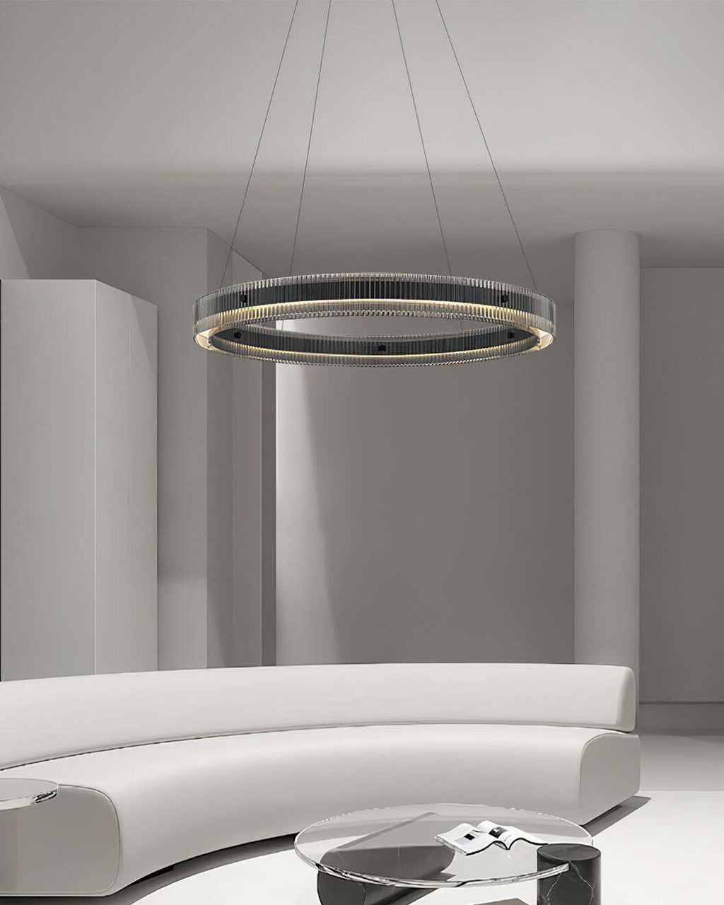 Lustra Chandelier Ring Minimalist LED