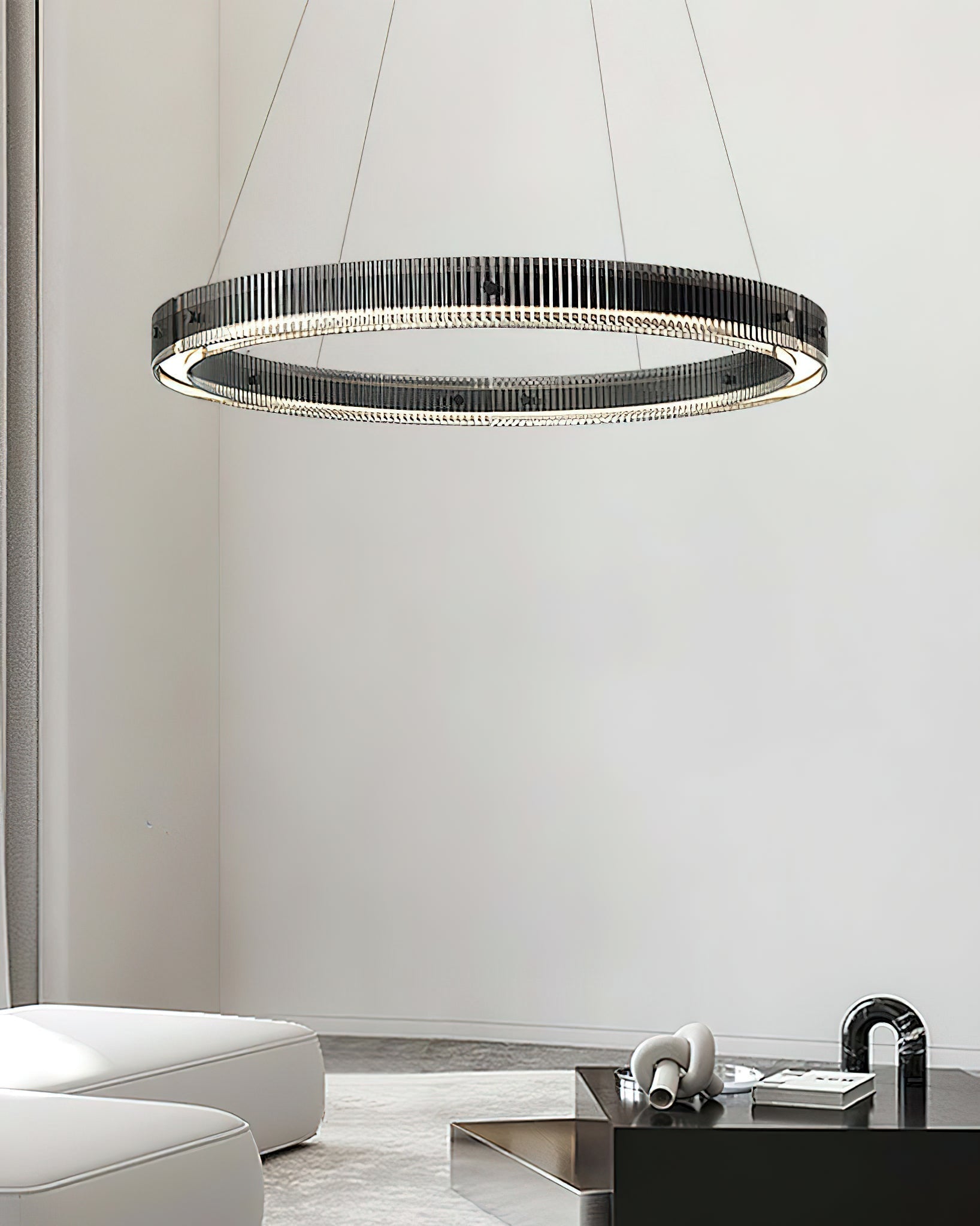 Lustra Chandelier Ring Minimalist LED