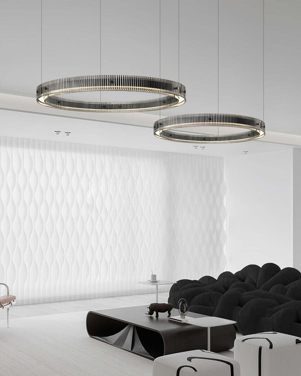 Lustra Chandelier Ring Minimalist LED
