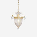 Pendant Lamp Vintage Glamour Crystal Drops Dining Table Accent