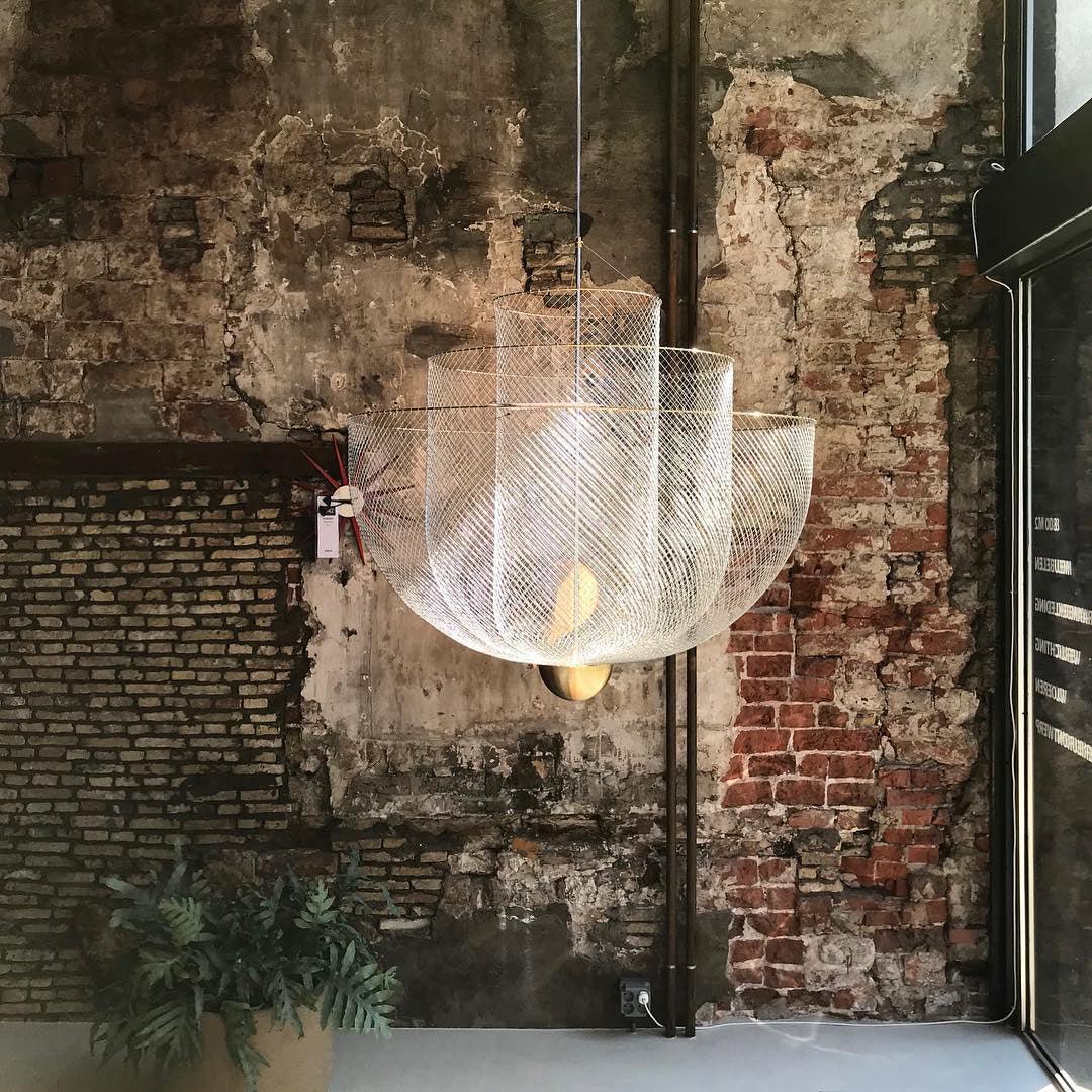 Lustra Chandelier Meshmatics Hanging Radiant