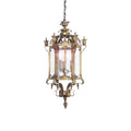 Ardorion Vintage Luxury Glass Lantern Chandelier