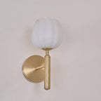 Valentina Alabaster Flowers Wall Lamp - image 6