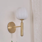 Valentina Alabaster Flowers Wall Lamp - image 7