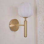 Valentina Alabaster Flowers Wall Lamp - image 21