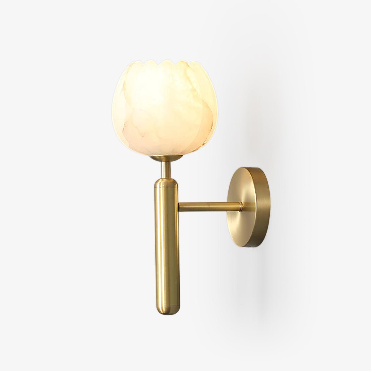 Valentina Alabaster Flowers Wall Lamp - image 22