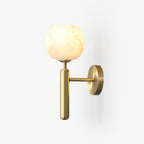 Valentina Alabaster Flowers Wall Lamp - image 1