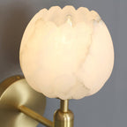 Valentina Alabaster Flowers Wall Lamp - image 5