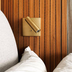Astra  Micro Square Switched Sconce Spotlight