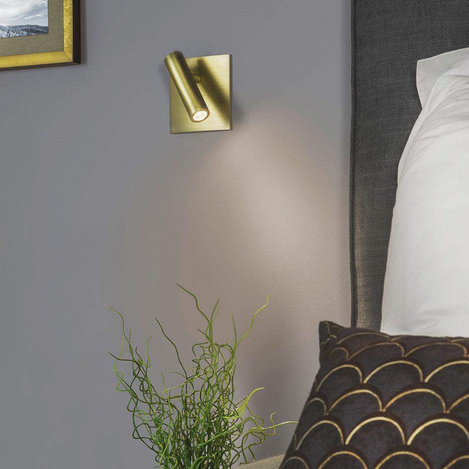 Astra  Micro Square Switched Sconce Spotlight