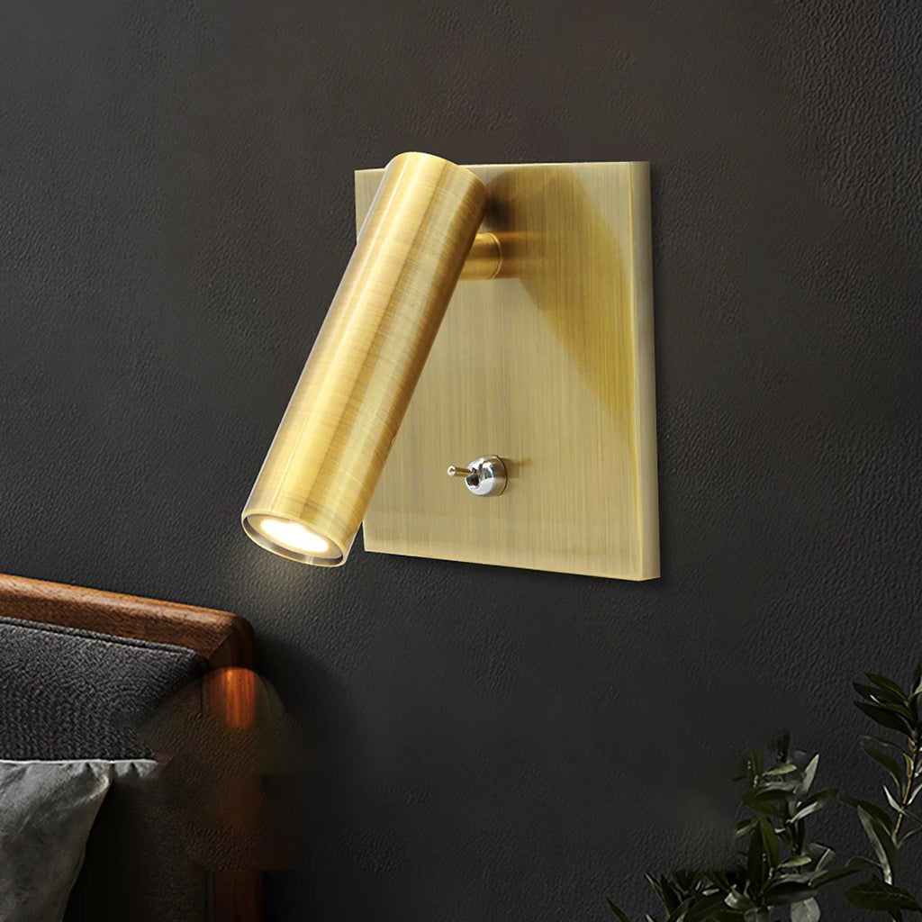 Astra  Micro Square Switched Sconce Spotlight