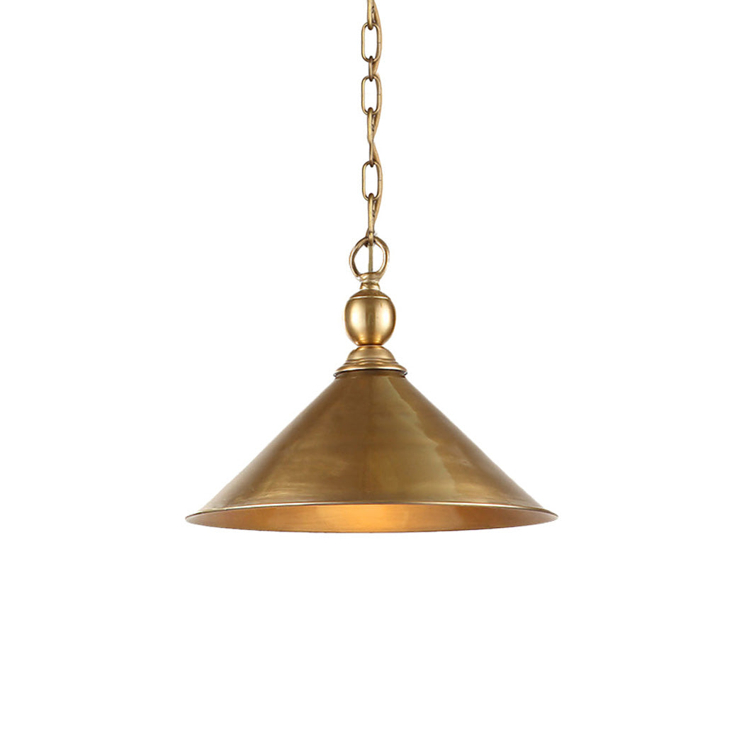 Cemirel Vintage Industrial Brass Pendant Light