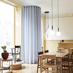 Azorila Modern Minimalist Swag Brass Glass Pendant Light