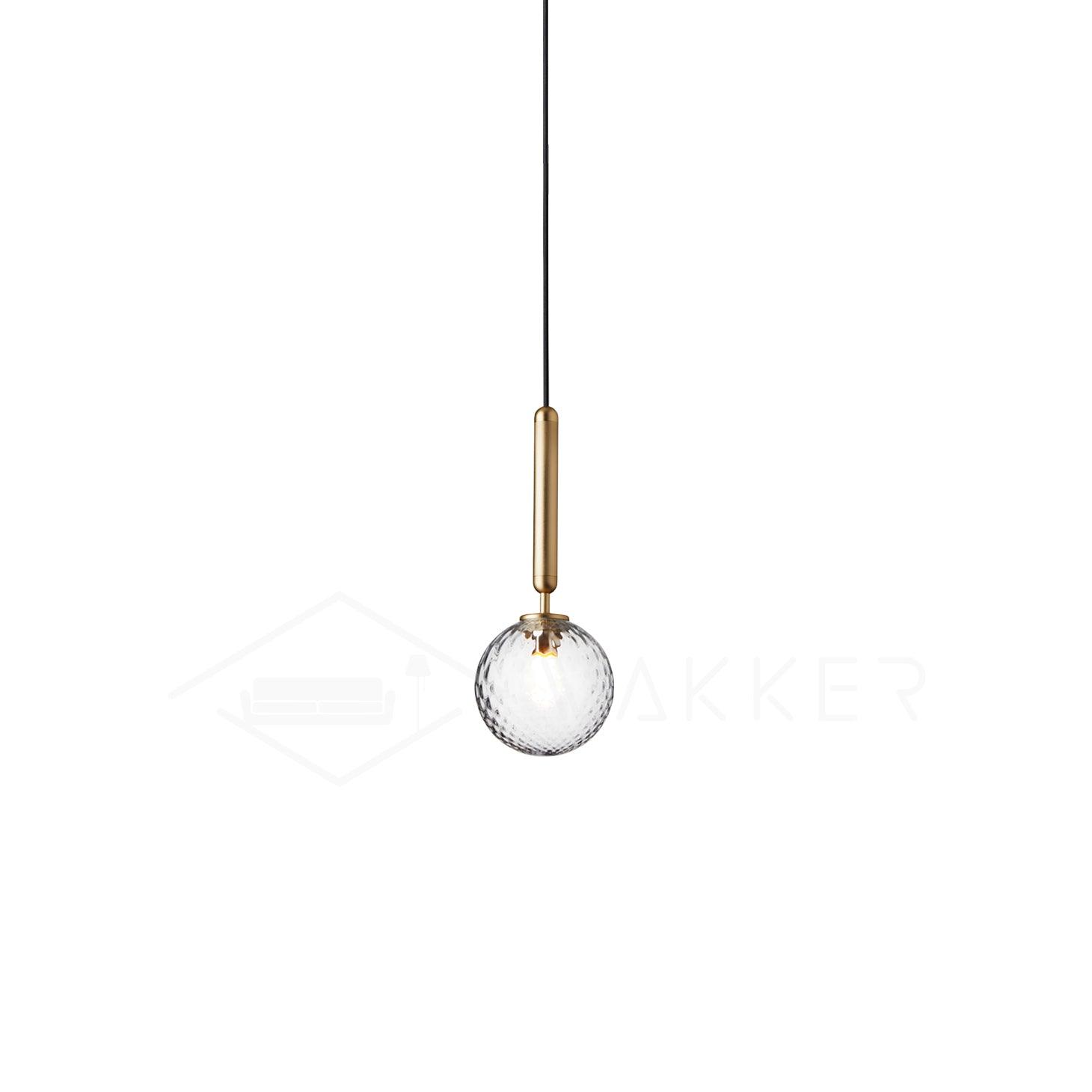 Calyxia Glass Classic Industrial Pendant Light