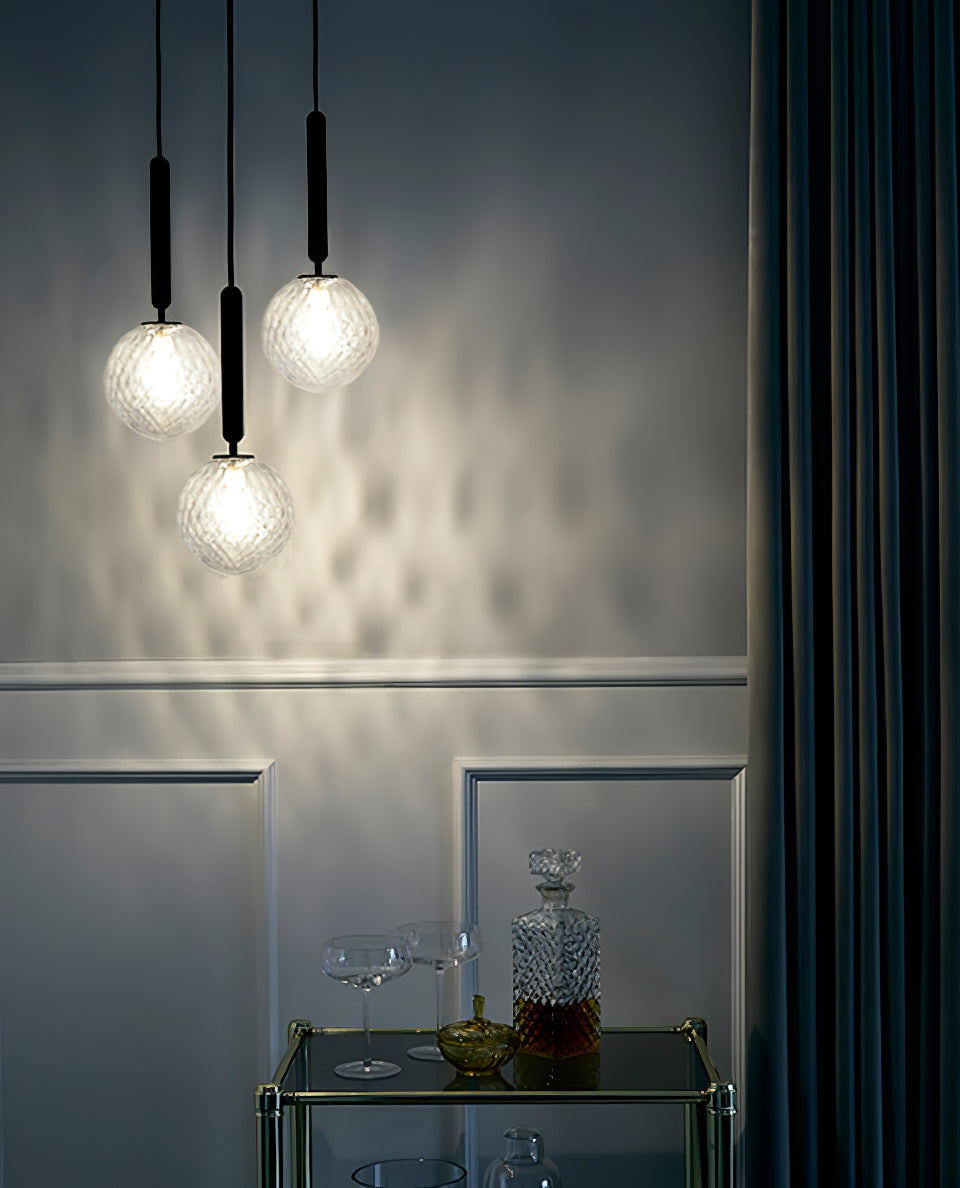 Calyxia Glass Classic Industrial Pendant Light