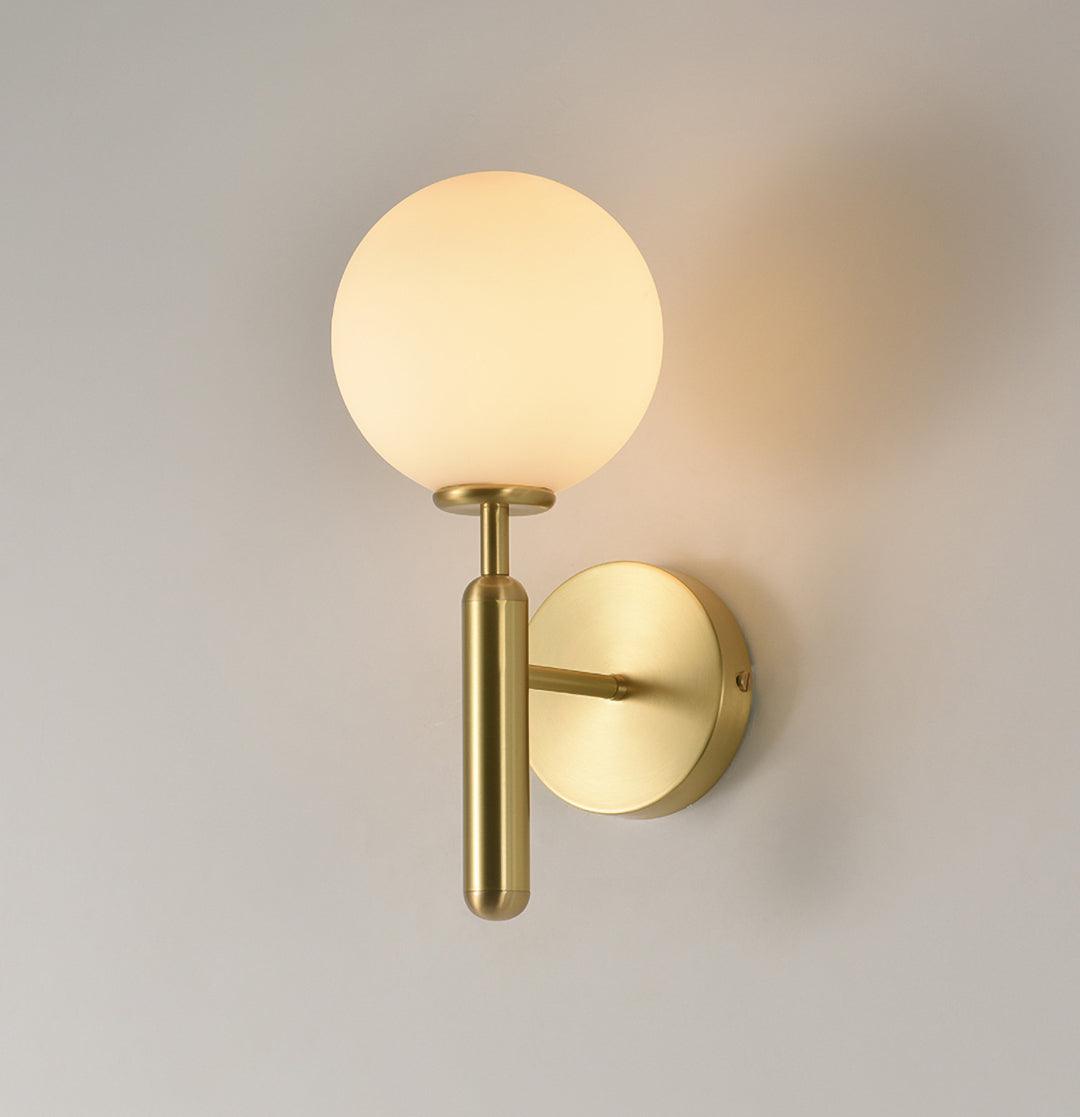 Lustra Wall Lamp Plug In Glass Globe Nordic