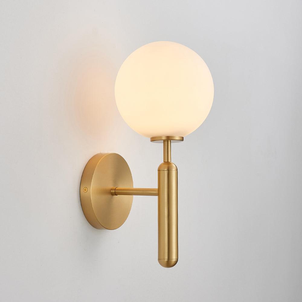 Lustra Wall Lamp Plug In Glass Globe Nordic