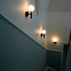 Ilirila Modern Minimalist Brass Glass Wall Light