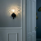 Ilirila Modern Minimalist Brass Glass Wall Light