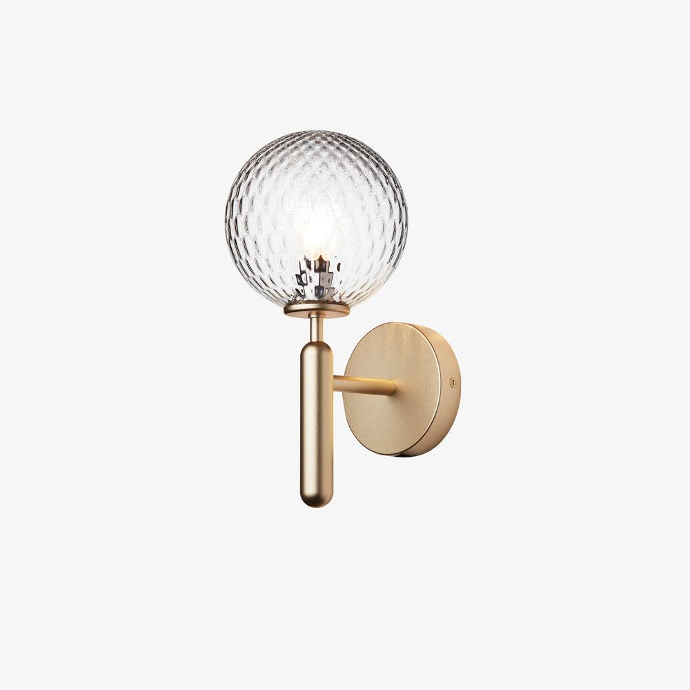 Lustra Wall Lamp Plug In Glass Globe Nordic