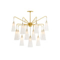 Avtheira Postmodern Luxury Glass Chandelier
