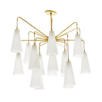 Avtheira Postmodern Luxury Glass Chandelier