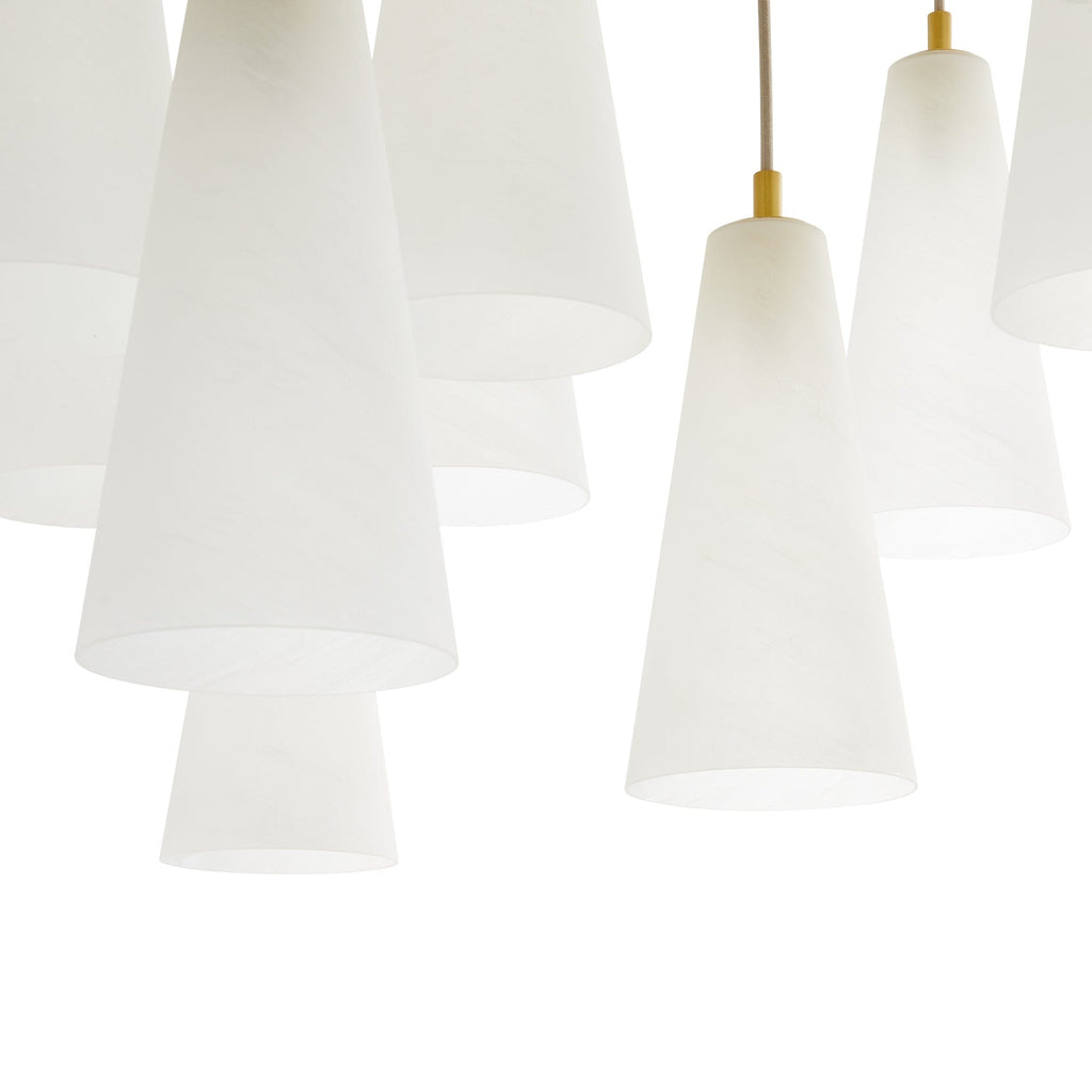 Avtheira Postmodern Luxury Glass Chandelier