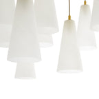 Avtheira Postmodern Luxury Glass Chandelier