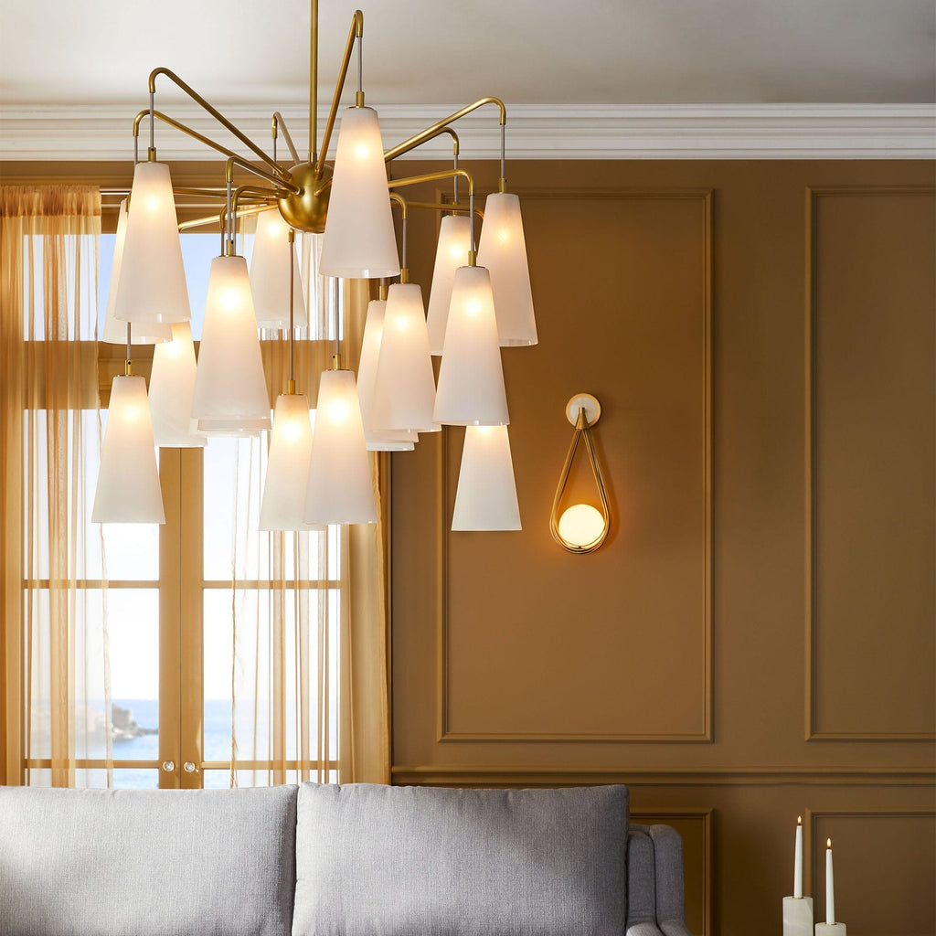 Avtheira Postmodern Luxury Glass Chandelier