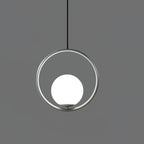 Orb Modern Brass Pendant Light
