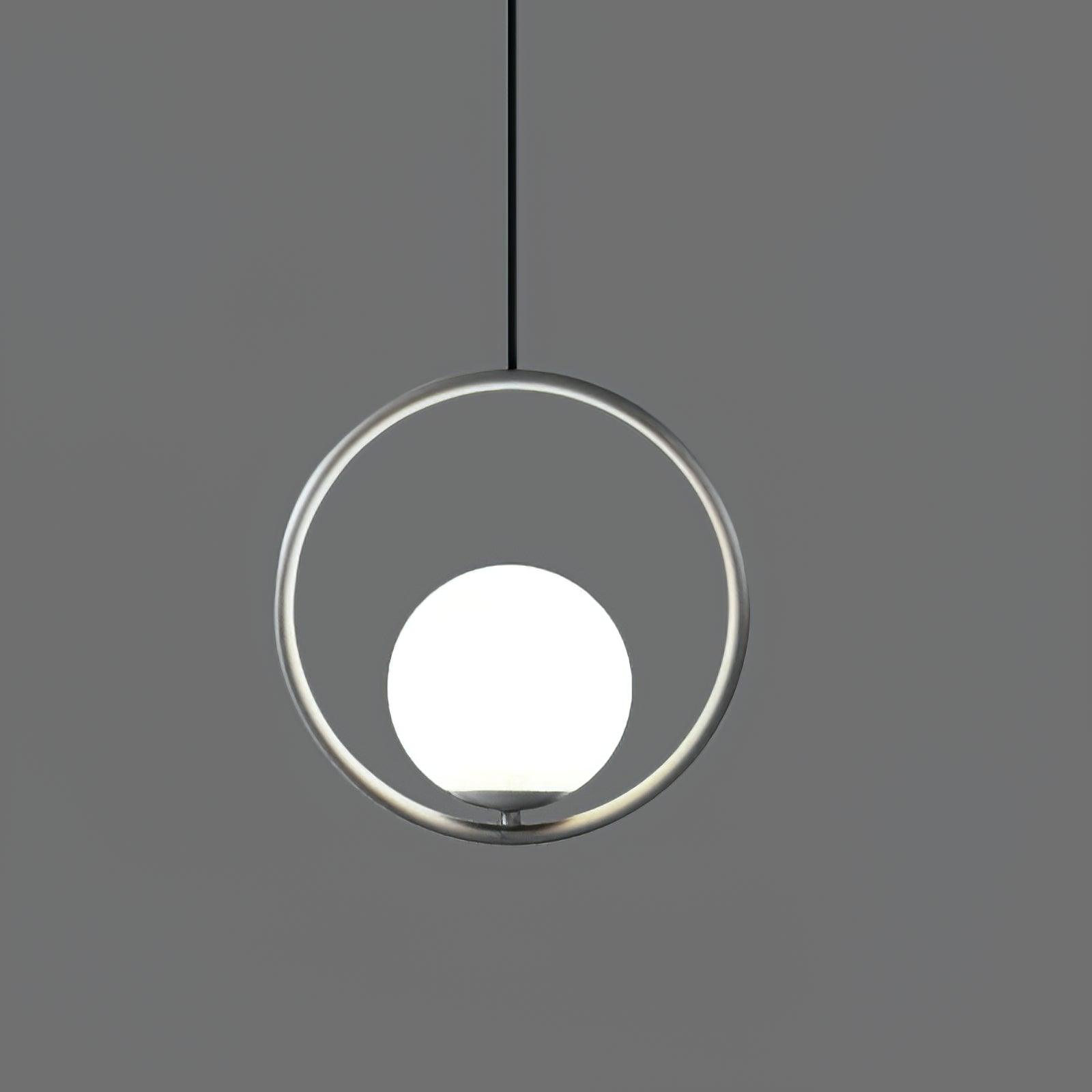 Orb Modern Brass Pendant Light