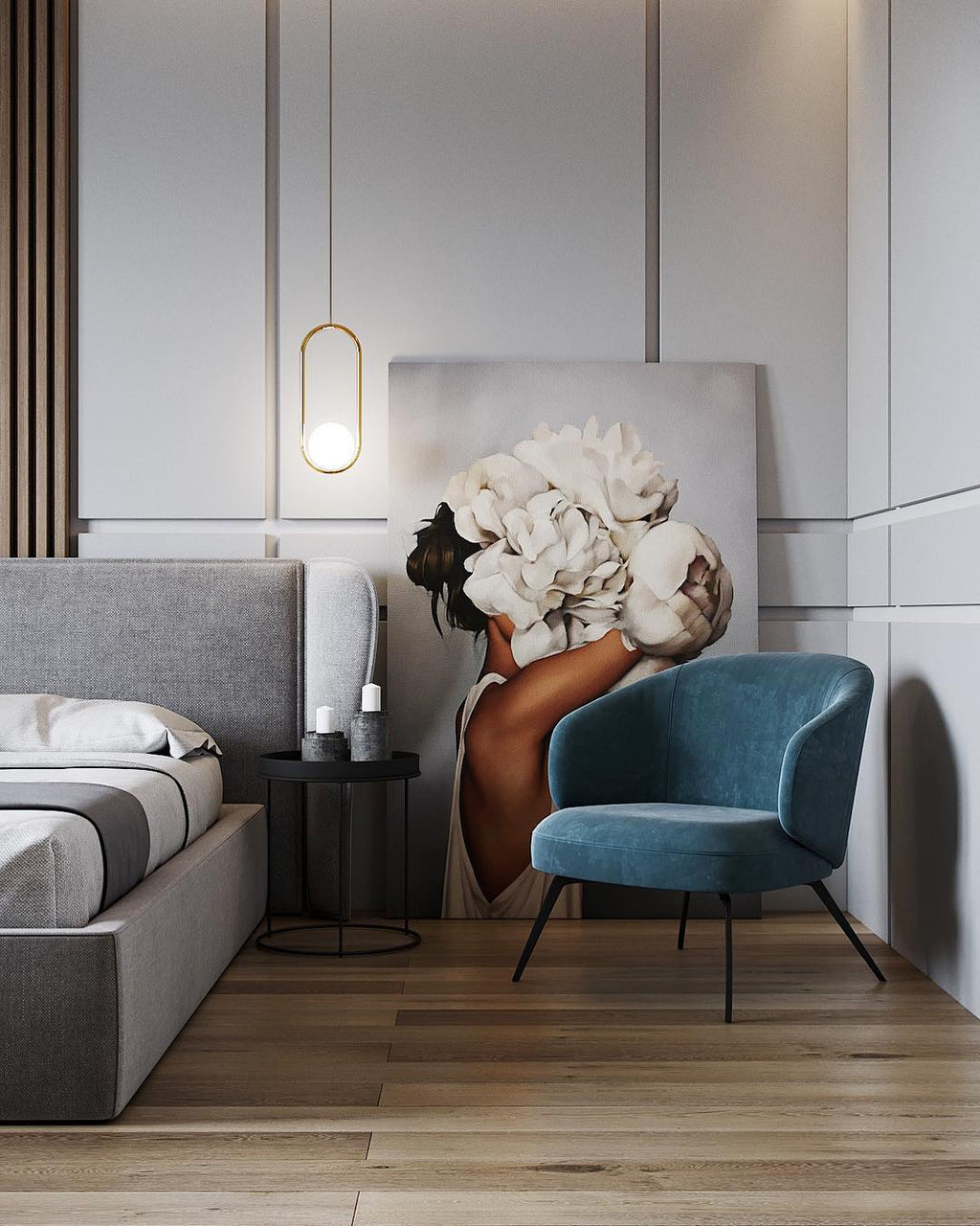 Lustra Pendant Lamp Brass Modern Ring