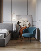 Lustra Pendant Lamp Brass Modern Ring