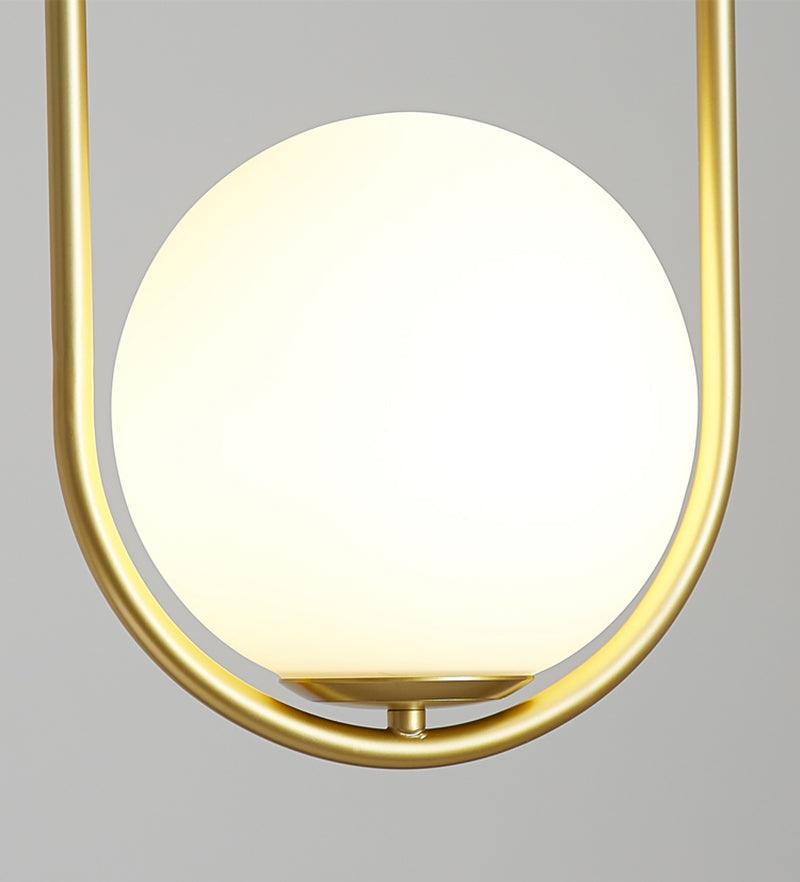 Orb Modern Brass Pendant Light