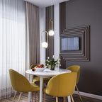 Lustra Pendant Lamp Brass Modern Ring