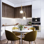 Lustra Pendant Lamp Brass Modern Ring