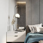 Lustra Pendant Lamp Brass Modern Ring